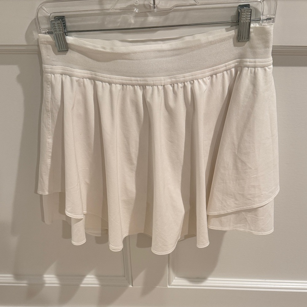 Lululemon Athletica White Skater Skirt